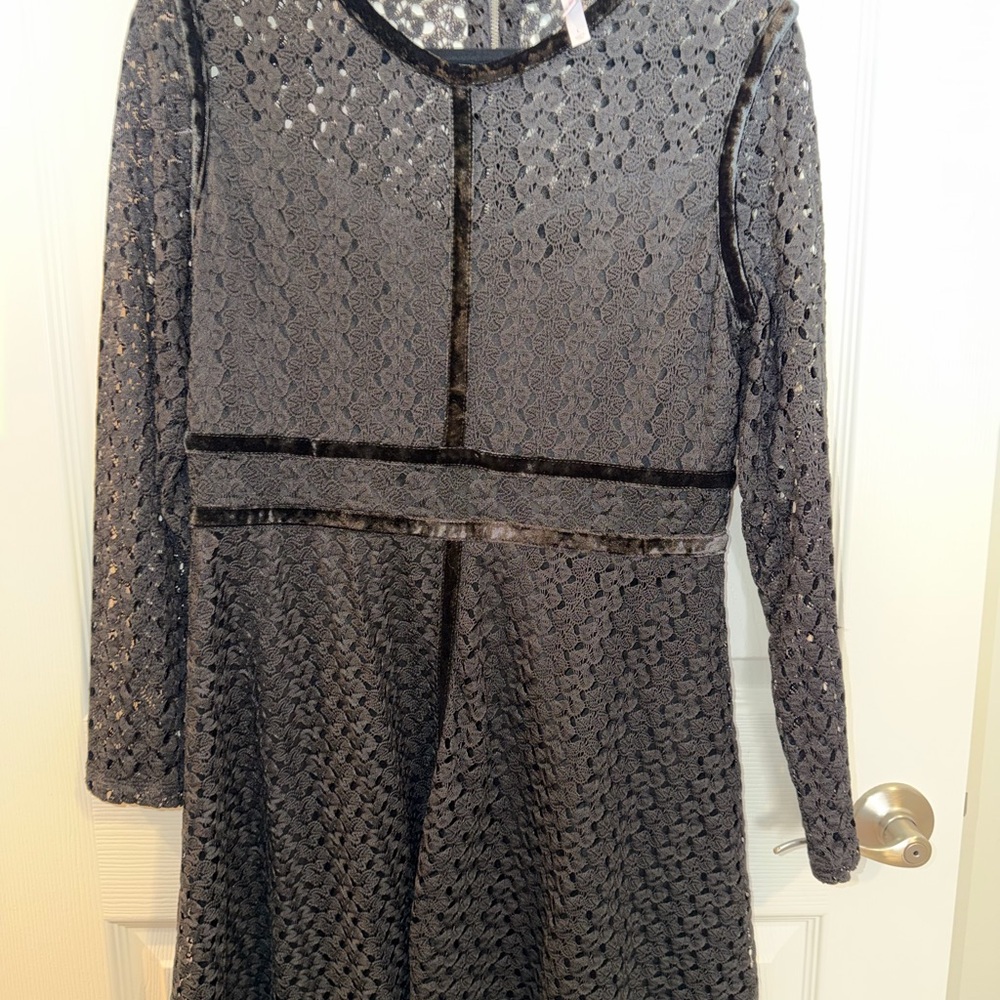Xhilaration Black Lace Dress